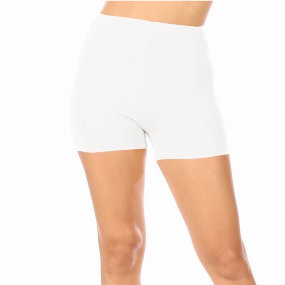 Women's White Shorts